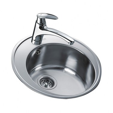 Fregaderos - TEKA Fregadero Circular Centroval Ø51 cm Inox