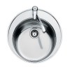 Fregaderos - TEKA Fregadero Circular Centroval Ø51 cm Inox