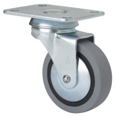 Rueda Goma Serie B-PGI 1-0190 25 Kg 60 mm Pletina