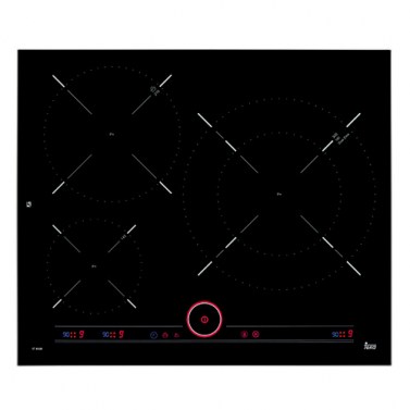 Placas de inducción - TEKA Encimera Inducción IKNOB IT 6350 3 Zonas