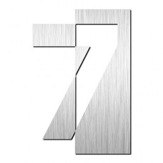 Número 7 de 75 mm Inox Cepillado