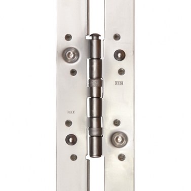 Bisagra Antipalanca Larga 1063 sin Remate 2100x40 mm Cromo Mate