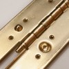 Bisagra Antipalanca Larga 1063 con Remate 2100x45 mm Dorado
