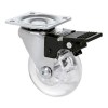 Rueda Goma Serie Doméstica BDT 1-0660 40kg Pletina y Freno