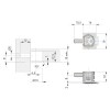 Herraje para mueble - Conjunto Unión Unico 15mm Ø5mm