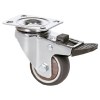 Rueda Goma Serie Doméstica 1-0782 20kg Pletina y Freno