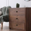 Pomos mueble - Pomo Redondo 1094NE Ø39mm Mármol Negro y Latón Pulido