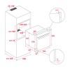 Hornos - TEKA Horno Multifunción HLB 8400 Cristal Blanco