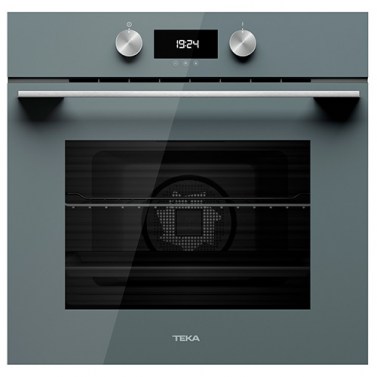 Hornos - TEKA Horno Multifunción HLB 8400 P Cristal Stone Grey