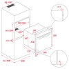 Hornos - TEKA Horno Multifunción Home HLB 8700 P Cristal Negro