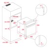 Hornos - TEKA Horno Multifunción NEO HBB 6050 Inox