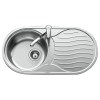 TEKA Fregadero Circular DR-80 1C 1E Derecha Inox