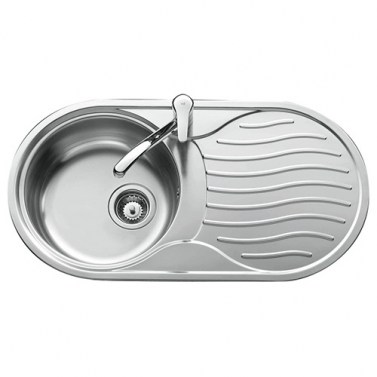 TEKA Fregadero Circular DR-80 1C 1E Derecha Inox