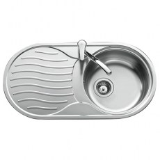 TEKA Fregadero Circular DR-80 1C 1E Izquierda Inox