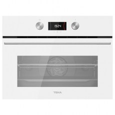 Hornos - TEKA Horno Multifunción Compacto HLC 8400 Cristal Blanco