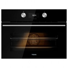 Hornos - TEKA Horno Multifunción Compacto HLC 8400 Cristal Negro