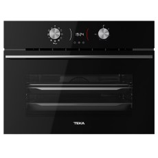 Hornos - TEKA Horno Multifunción AirFry HLC 8406 BK Cristal Negro
