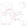 Hornos - TEKA Horno Multifunción Compacto NEO HSC 6350 SS Inox