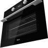 Hornos - TEKA Horno Multifunción con Microondas HLC 8440 C Cristal Negro
