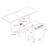Hornos - TEKA Horno Convencional Polivalente HBE 490 ME WH Blanco