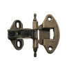 Bisagras Varias - Bisagra Cazoleta Estilo Provenzal con Remate y Freno 1113 Cuero