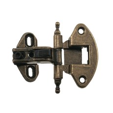 Bisagras Varias - Bisagra Cazoleta Estilo Provenzal con Remate y Freno 1113 Cuero