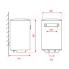 TEKA Termo Eléctrico EWH 80 C Blanco