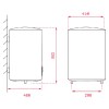 TEKA Termo Eléctrico EWH 100 DHH Blanco