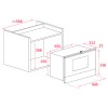 Microondas - TEKA Microondas Grill ML 8220 Bis Cristal Gris