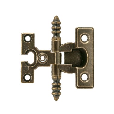 Bisagras Varias - Bisagra Cazoleta Ø26 mm H14 Estilo Provenzal con Remate 1120 Cuero
