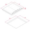 Placas de inducción - TEKA Encimera Flex Inducción IZF 68780 MST 4 zonas Cristal Negro