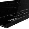Placas de inducción - TEKA Encimera Inducción  IZC 83620 MST BK 3 Zonas Cristal Negro