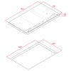 Placas de inducción - TEKA Encimera Flex Inducción IZF 99770 MST 6 Zonas Cristal Negro