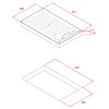 Placas de inducción - TEKA Encimera Flex Inducción IZF 32400 MSP 2 Zonas Negro