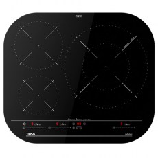 Placas de inducción - TEKA Encimera Inducción IKC 63320 MSP BK 3 Zonas Cristal Negro