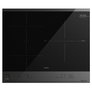 Placas de inducción - TEKA Encimera Inducción Van Gogh IBF 63 FST VG 3 Zonas Cristal Negro