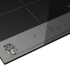 Placas de inducción - TEKA Encimera Inducción Van Gogh IBF 63 FST VG 3 Zonas Cristal Negro
