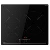 Placas de inducción - TEKA Encimera Inducción IBC 63 BF110 3 Zonas Cristal Negro