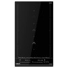 Placas de inducción - TEKA Encimera Inducción Mastersense Slide IZS 34700 MST 2 Zonas Cristal Negro