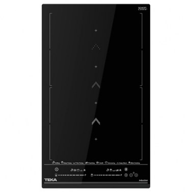 Placas de inducción - TEKA Encimera Inducción Mastersense Slide IZS 34700 MST 2 Zonas Cristal Negro