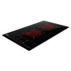 Vitrocerámicas - TEKA Encimera Vitrocerámica TZC 32000 TTC BK 2 Zonas Cristal Negro