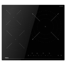Vitrocerámicas - TEKA Encimera Vitrocerámica TZC 63120 TTC BK 3 Zonas Cristal Negro