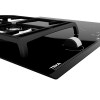 Placas de inducción - TEKA Encimera Hybrid Inducción + Gas JZC 63312 ABN 3 Zonas Cristal Negro