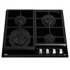 Placas de gas - TEKA Encimera Gas Butano GZC 64320 XB 4 Fuegos Cristal Negro