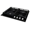 Placas de gas - TEKA Encimera Gas Butano GZC 64320 XB 4 Fuegos Cristal Negro