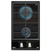 Placas de gas - TEKA Encimera Gas Butano GZC 32300 XB 2 Fuegos Cristal Negro