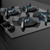 Placas de gas - TEKA Encimera Gas Butano GBC 64000 KBB 4 Fuegos Cristal Negro
