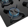 Placas de gas - TEKA Encimera Gas Butano GBC 64003 KBA 4 Fuegos Cristal Negro