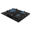 TEKA Encimera Gas Butano GBC 63110 KBB 3 Fuegos Crsital Negro