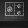 TEKA Encimera Gas Natural GBC 63110 KBN 3 Fuegos Crsital Negro
